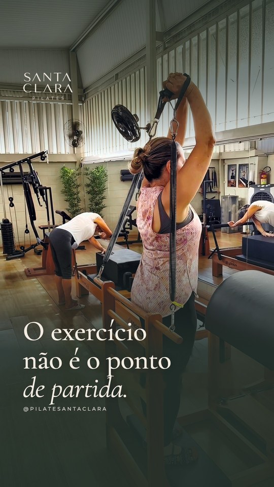 Reel O exercício não é o ponto de partida